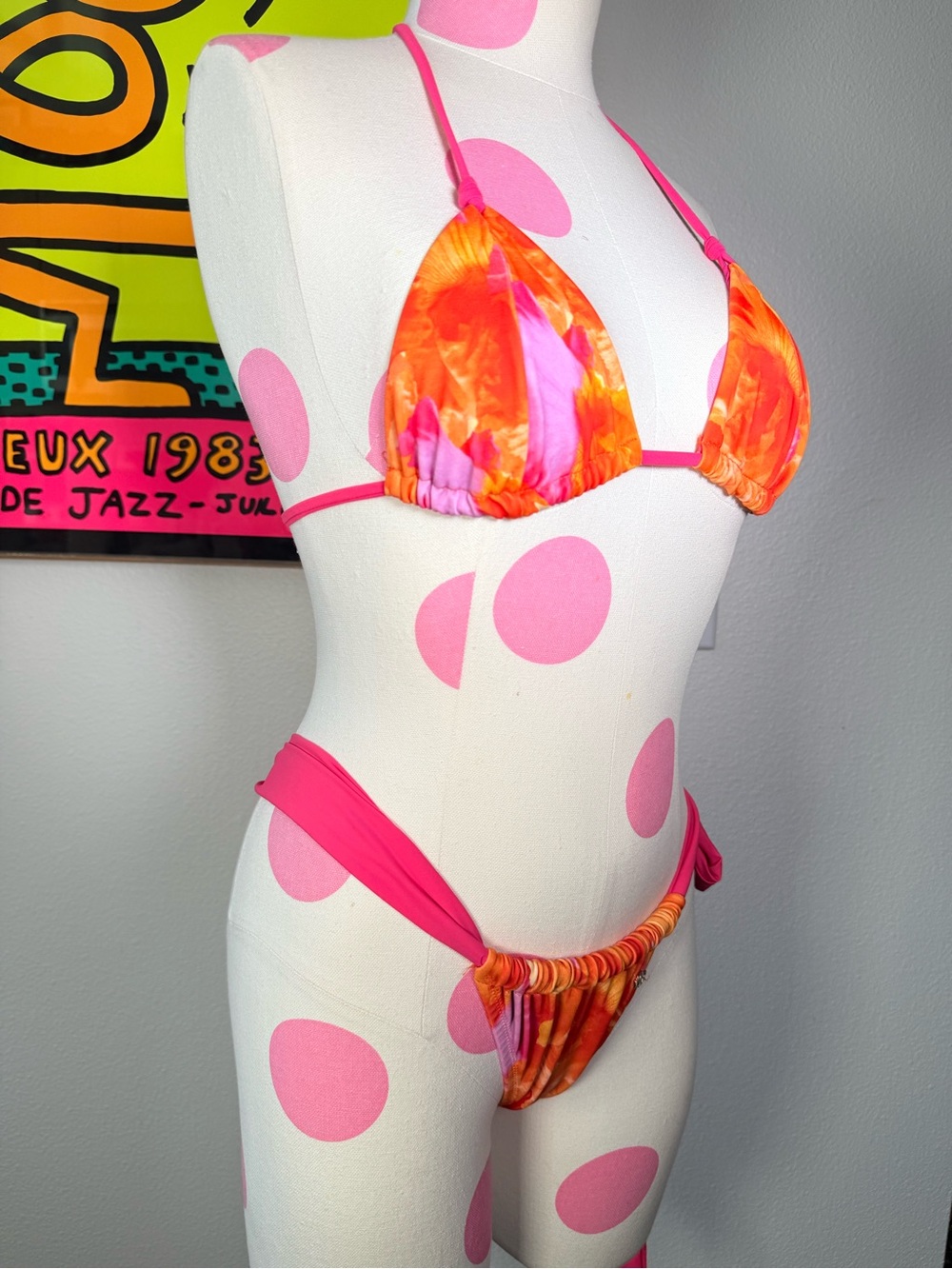 Rat & Boa Bahia Bikini Top & Bottom Set Side Tie XXS - Picture 12 of 15